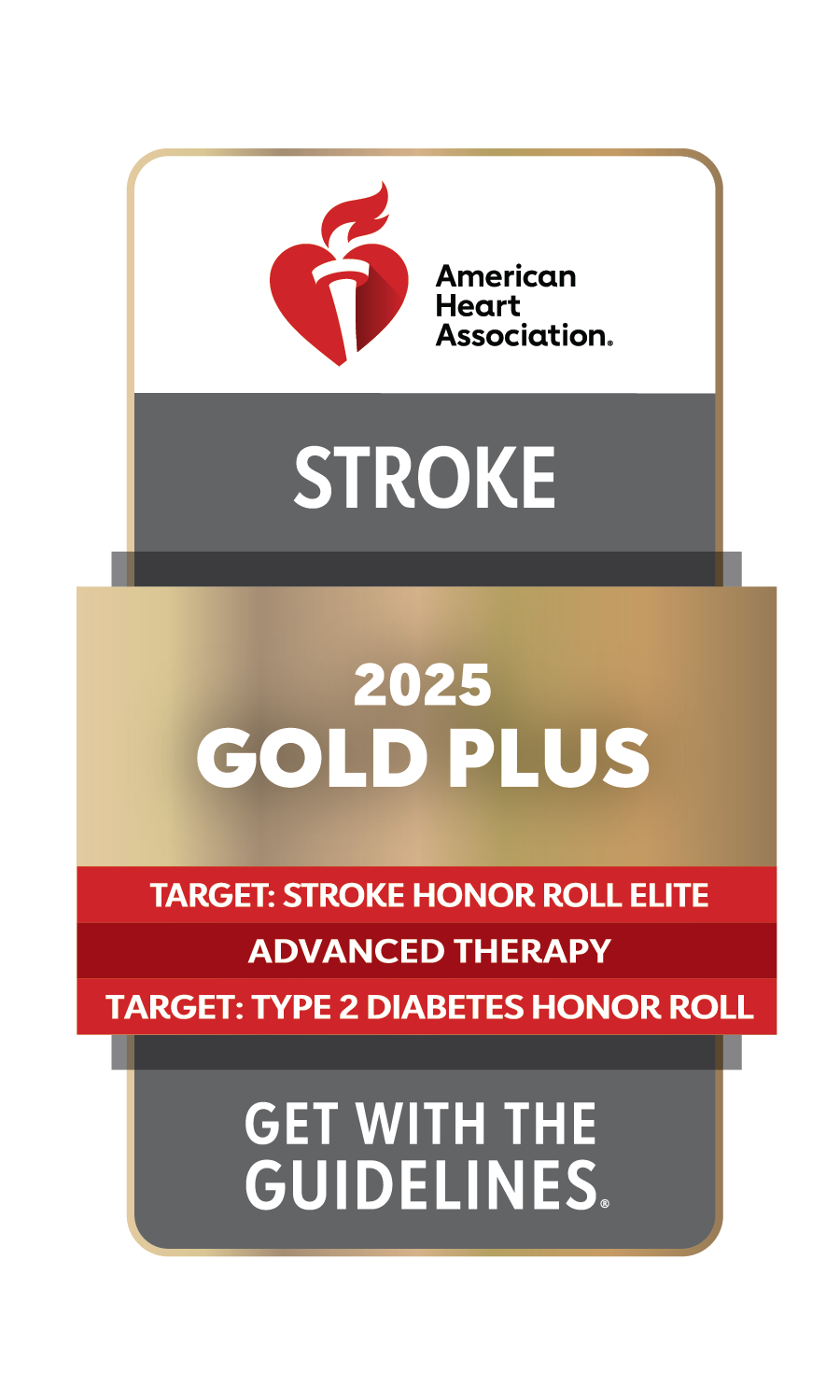 AHA Stroke Gold Plus